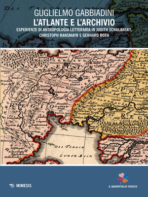cover image of L'atlante e l'archivio